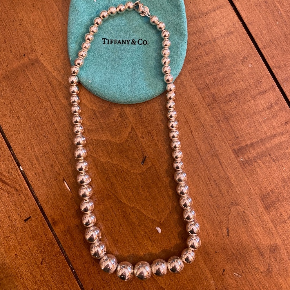 Tiffany & Co. Graduated Ball Necklace